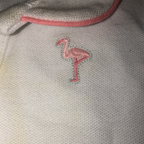Baby girl polo onesie - Picture 2 of 5